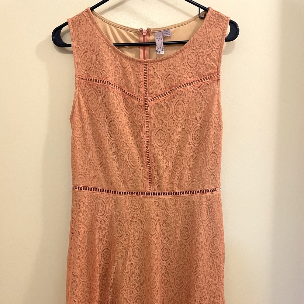 Pink dress